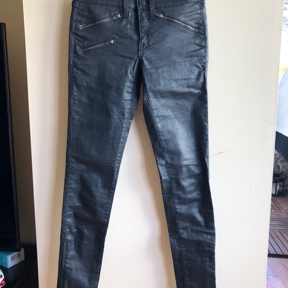 Rag & Bone Coates zipper moto Jeans - Picture 4 of 6
